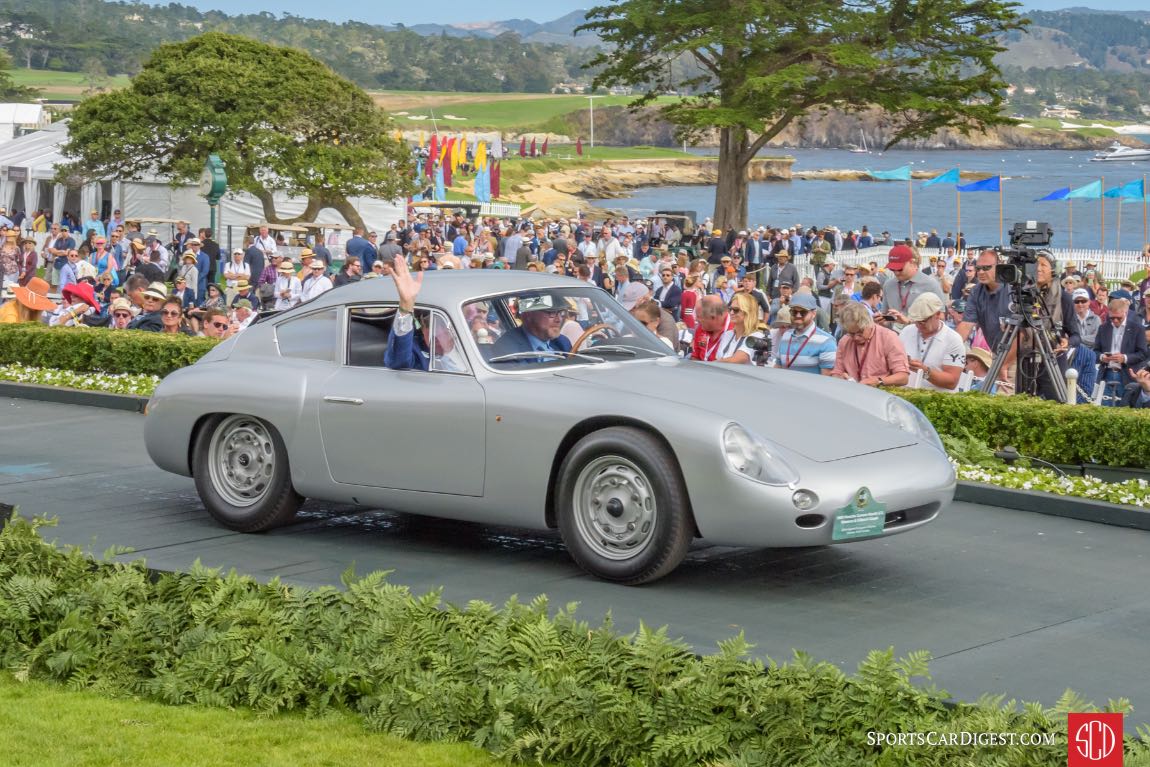 1960 Porsche Carrera Abarth GTL Viarenzo and Filliponi Coupe Pebble Beach Concours d'Elegance / Kimball Studios