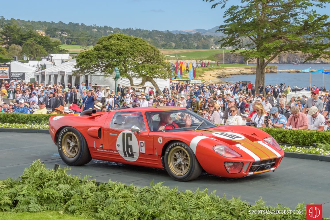 1966 Ford GT40 Lightweight Coupe Pebble Beach Concours d'Elegance / Kimball Studios