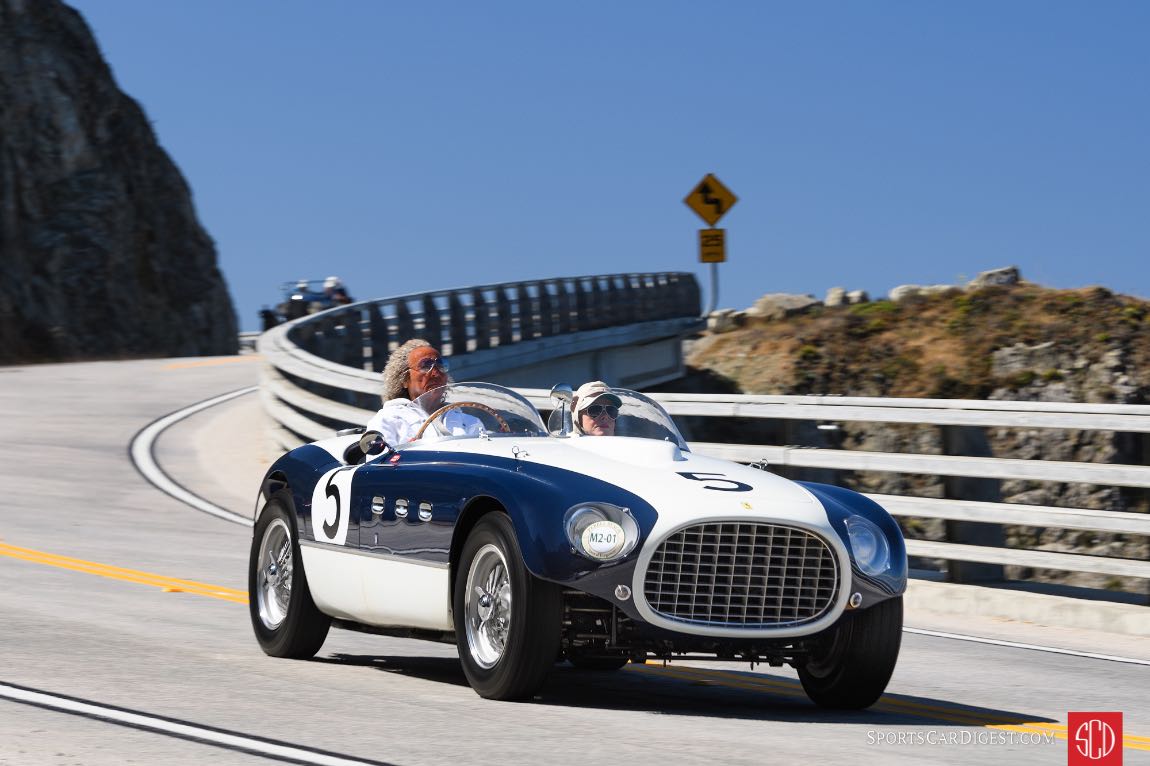 1953 Ferrari 340 MM Competition Vignale Spyder, Michael and Katharina Leventhal, Beverly Hills, California TIM SCOTT FLUID IMAGES