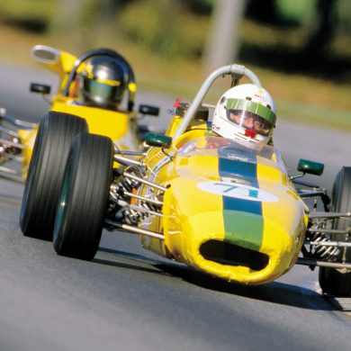 Ivan Frantz at the wheel of his 1969 Merlyn Mk11A FF.
Photo: Walter Pietrowicz