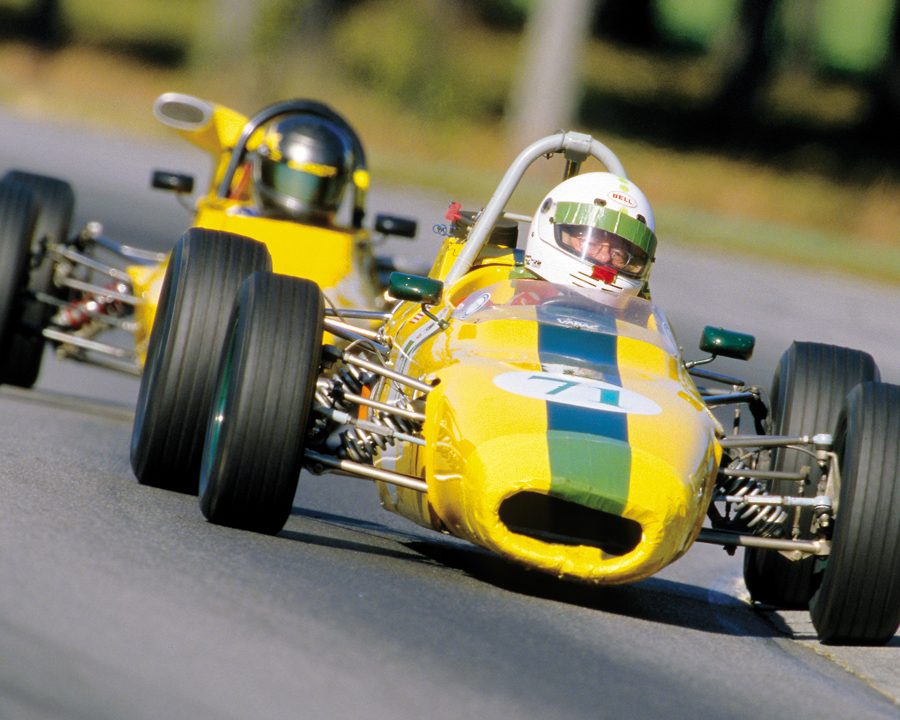 Ivan Frantz at the wheel of his 1969 Merlyn Mk11A FF.
Photo: Walter Pietrowicz
