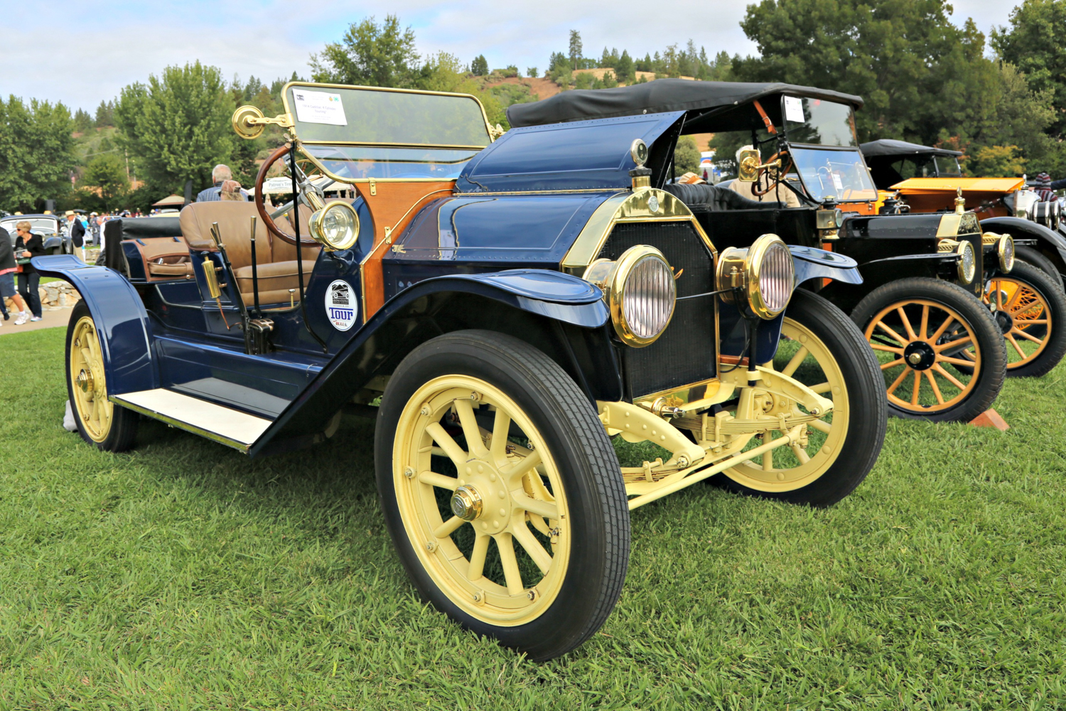 1914 Cadillac 4 Cylinder Touring. Rod & Sharon Smith