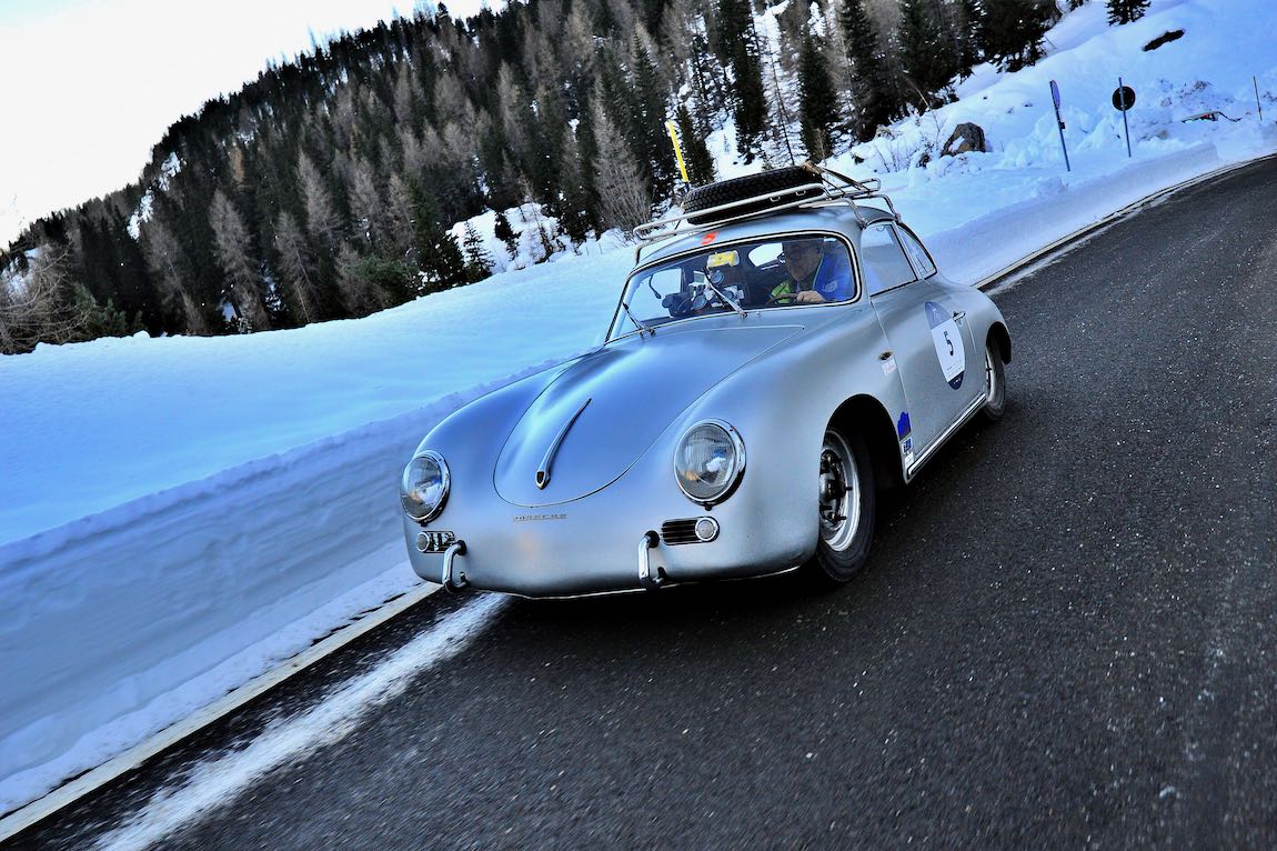 1955 Porsche 356 A 1600, GIANMARIO FONTANELLA and ANNAMARIA COVELLI