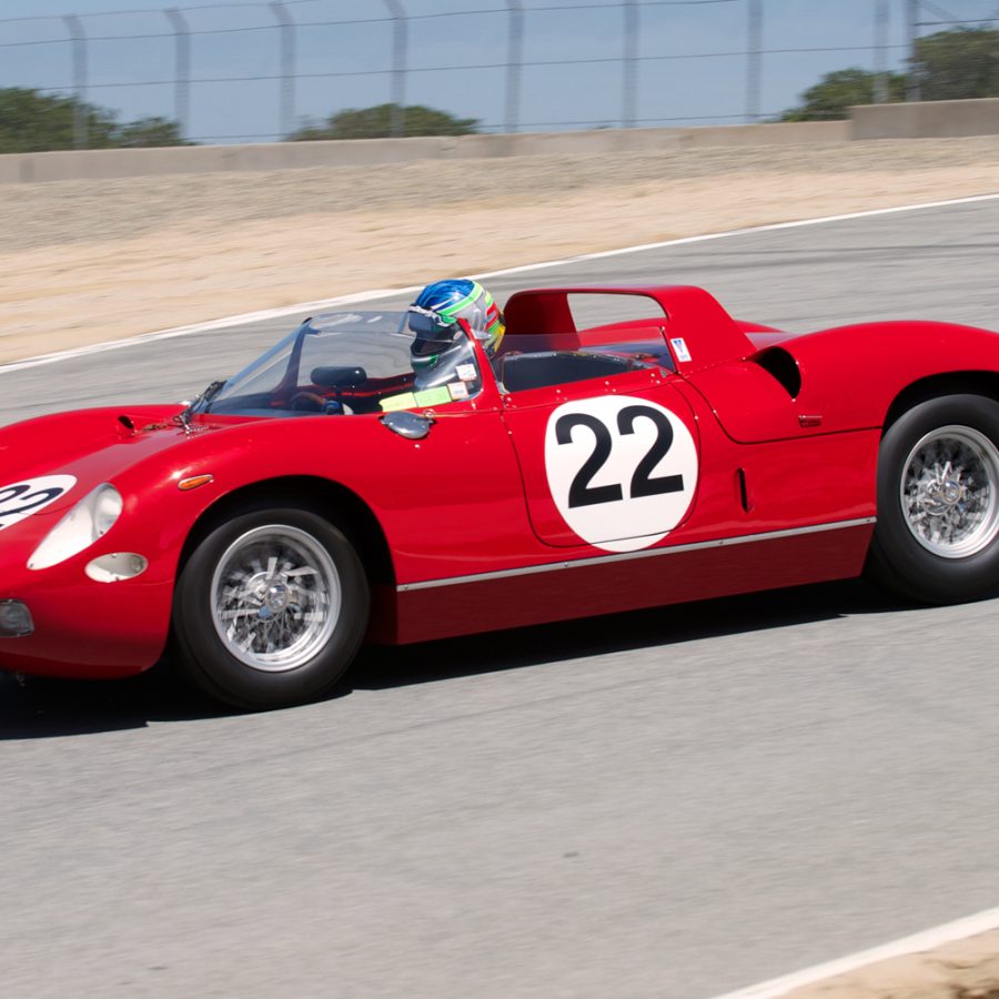 Stephen Hill in the 1963 Ferrari 250P. DennisGray