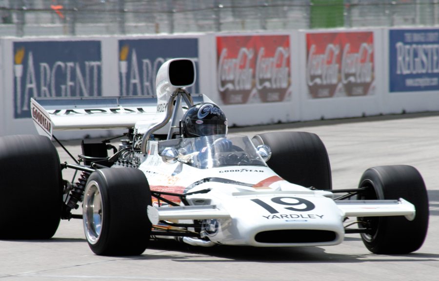 The 2nd place ex-Revson McLaren M19 of Dino Crescentini.
Photo: Cheryl A. Jones