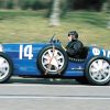 Pierre Feidt in his 1930 Bugatti T-51. Photo: Thierry Lesparre
