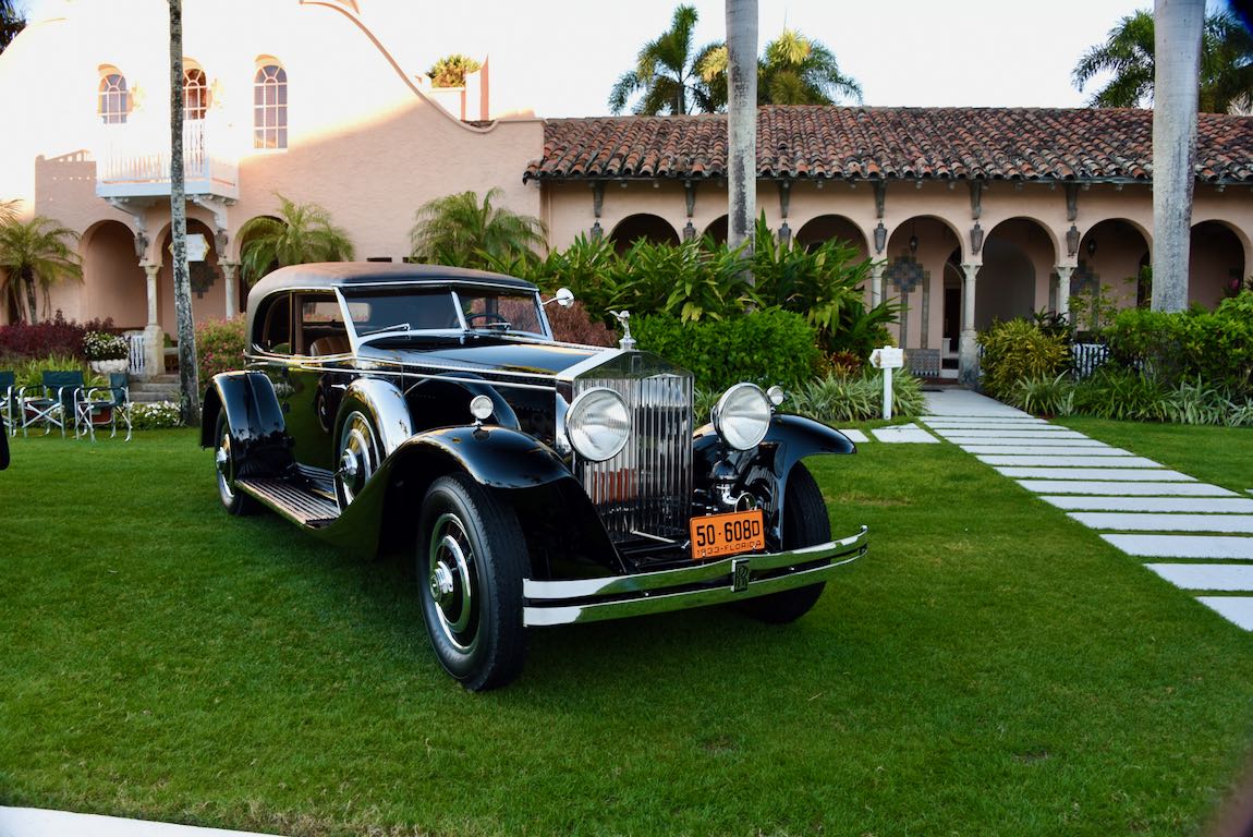 Rolls-Royce looks at home at Mar-A-Lago
