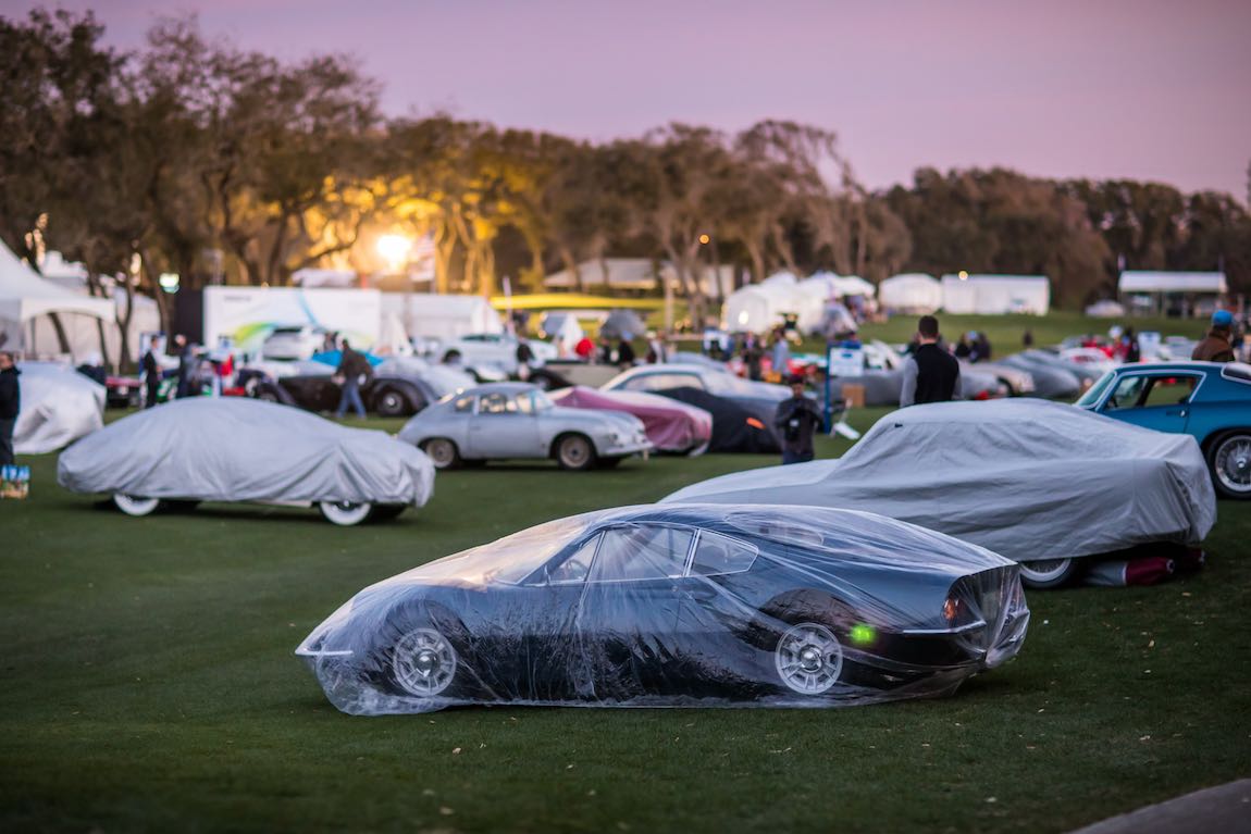 Early morning at the 2020 Amelia Island Concours d'Elegance Deremer Studios LLC