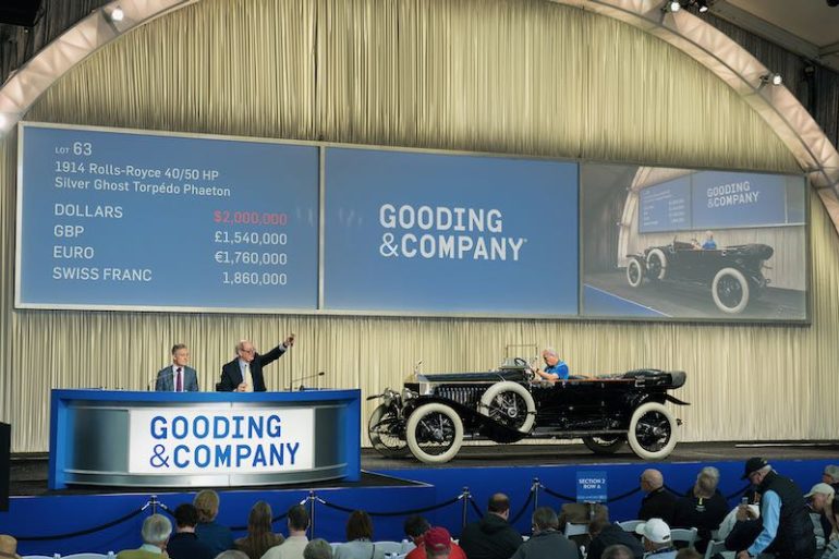 Gooding and Company Amelia Island 2020 Auction Results