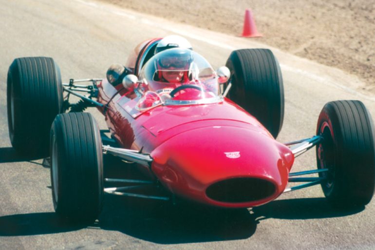 The wood construction Protos HCP-1 F2 car makes its race debut (1967).