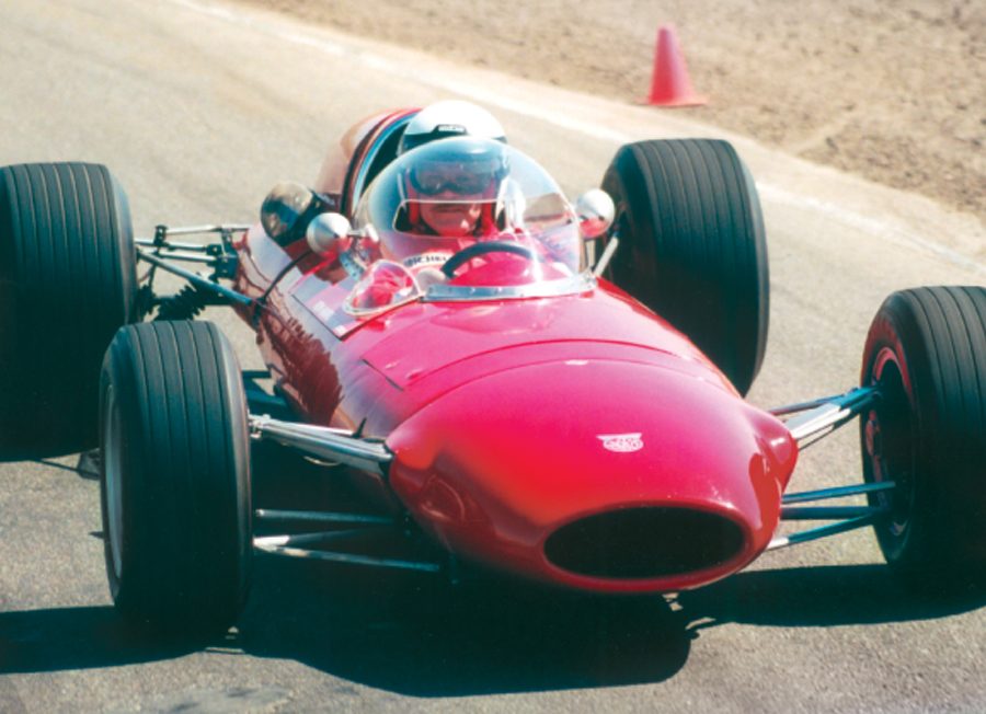 The wood construction Protos HCP-1 F2 car makes its race debut (1967).