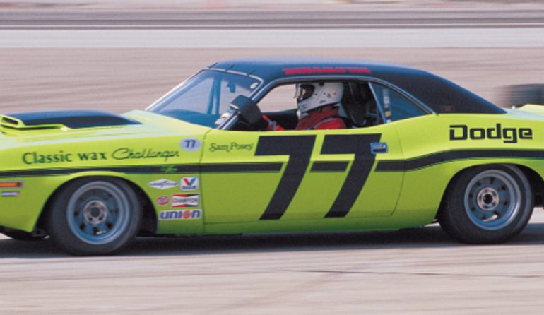 The 1970 Dodge Challenger of Scott Rubin.Photo: Casey Annis