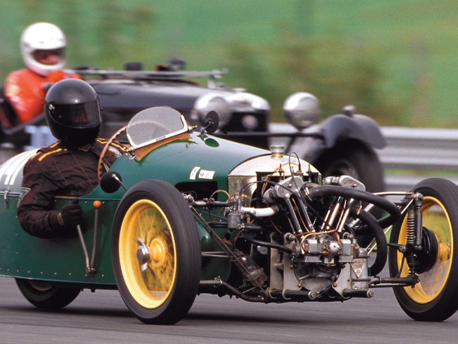 Jeff Jacobson in his 1931 Morgan Aero.
Photo: Walt & Louiseann Pietrowicz