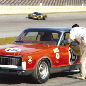 Ford announces creation of the Bud Moore Mercury Cougar Trans-Am team (1966).