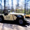 Dan Leonard and his 1953 MG-TD.
Photo: jay Texter