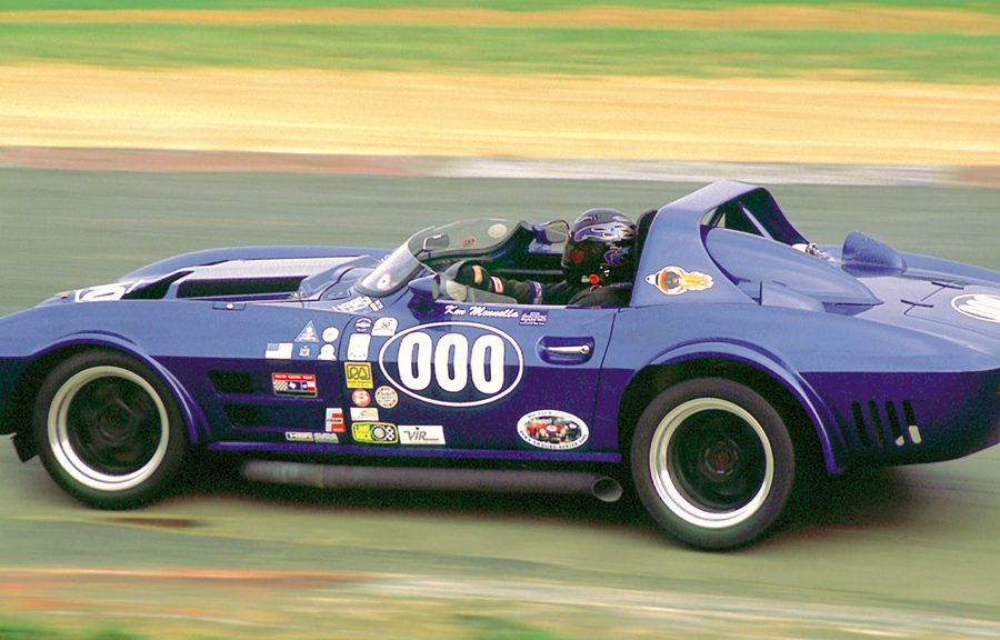 Ken Mennella and his fierce 1963 Corvette.
Photo: Walt & Louiseann Pietrowicz