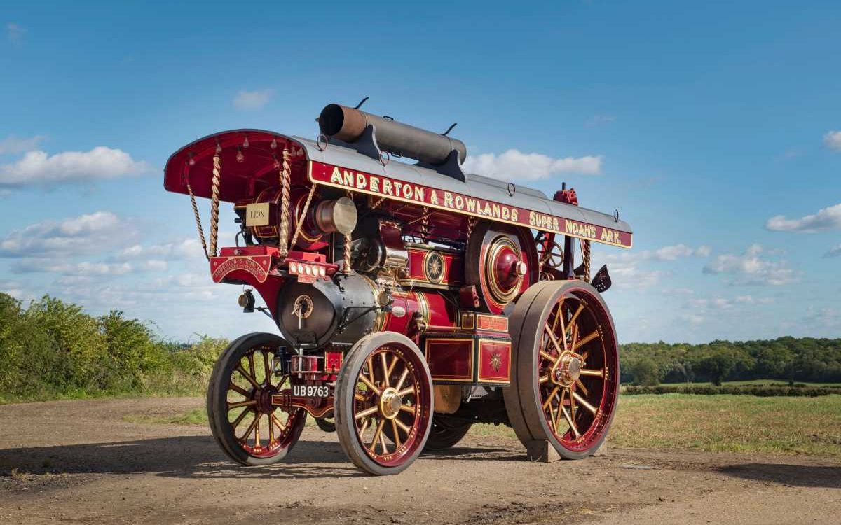 The Lion Fowler Steam Engine