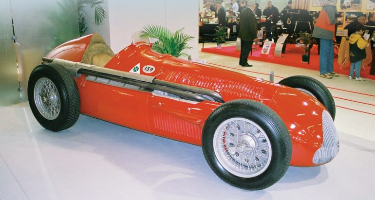 The Alfa Romeo MuseumÕs Tipo 159.Photo: Thierry Lesparre