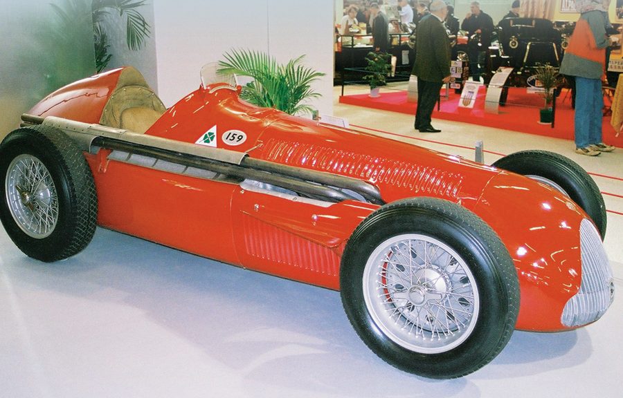 The Alfa Romeo MuseumÕs Tipo 159.Photo: Thierry Lesparre