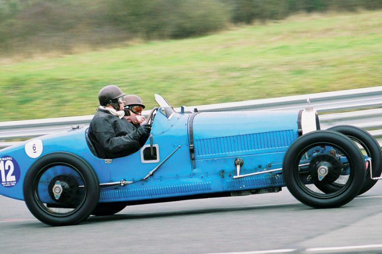 The Bugatti Type 37 of Andr Dufilho.Photo: Thierry Lesparre