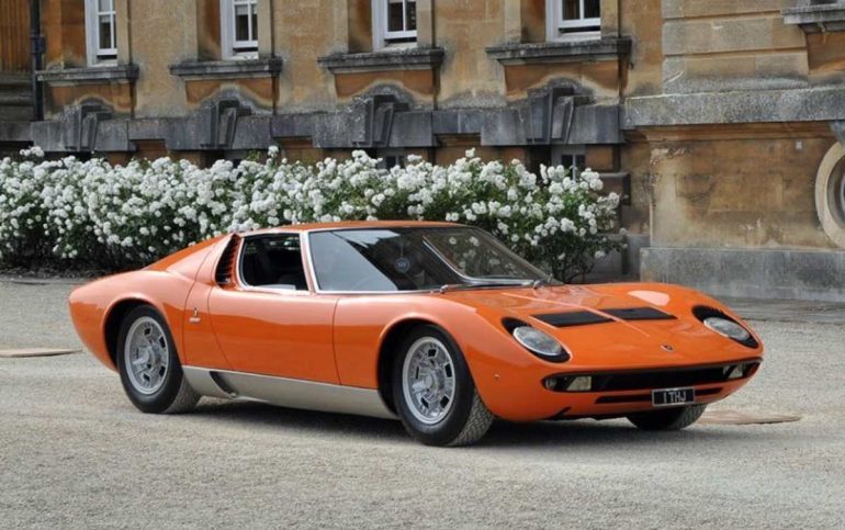 Lamborghini Miura Orange – Verem 406 – 1/43 – Grand Sport – Miniature France 1985