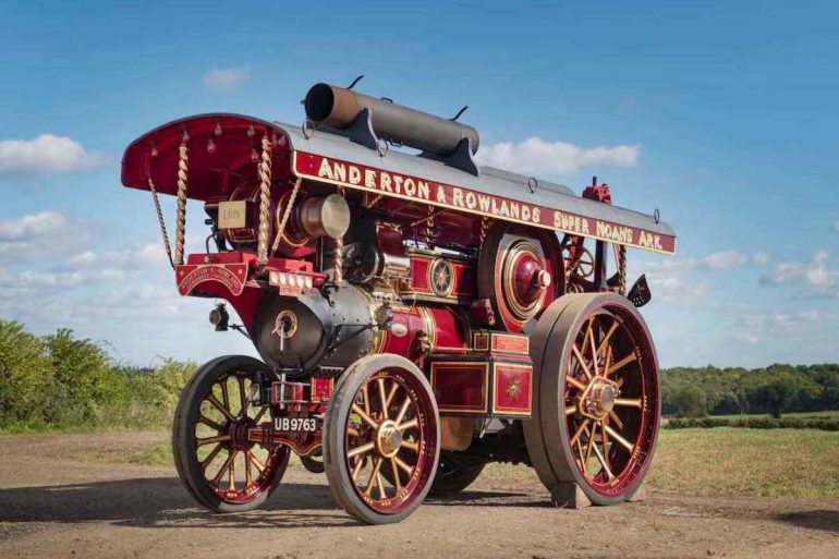 Lion Fowler Steam Engine