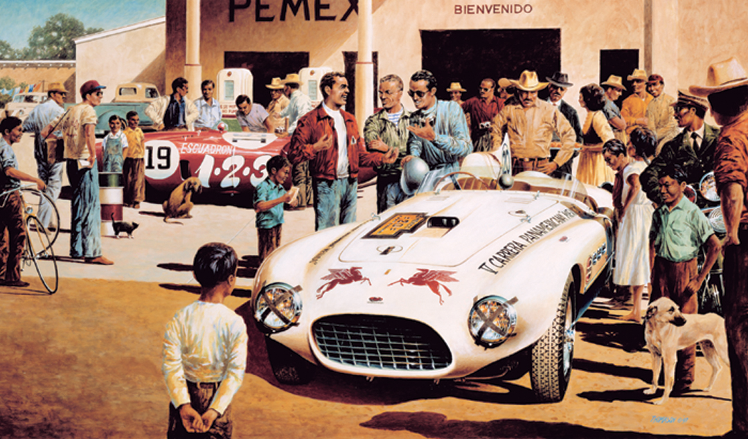 The last Carrera Panamericana is held (1954).