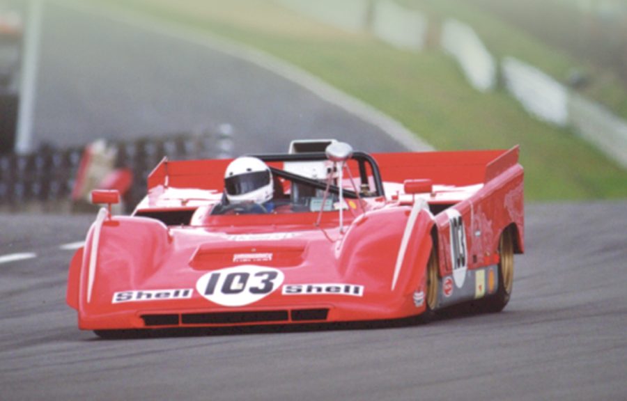 David Franklin and the Ferrari 712 Can-Am.