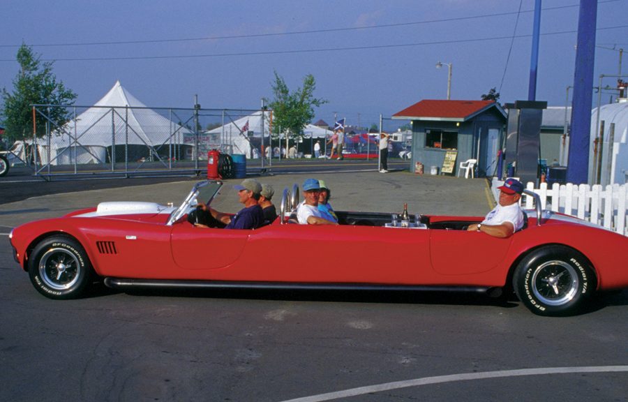 Rare Shelby Cobra long wheelbase prototype.Photo: Jay Texter