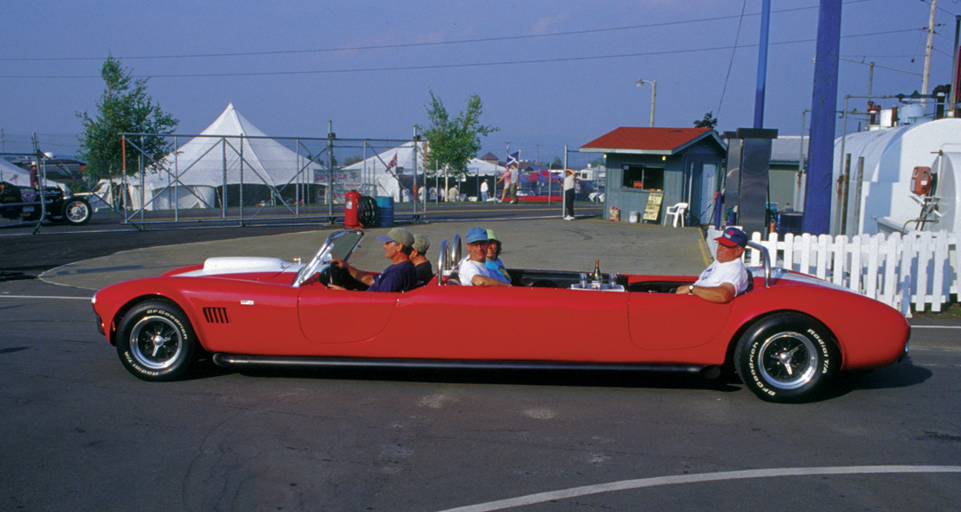 Rare Shelby Cobra long wheelbase prototype.Photo: Jay Texter