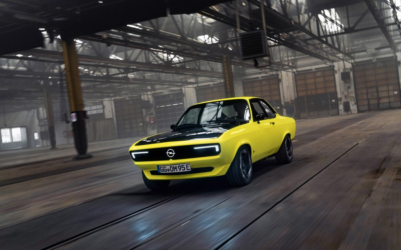 Opel Reimagines The Manta On Its 50th Anniversary