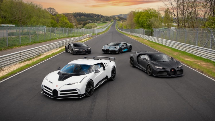 Bugatti Line Up