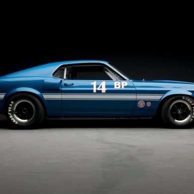 1969 Shelby GT350 Sportsroof SCCA B Prod Race Car right