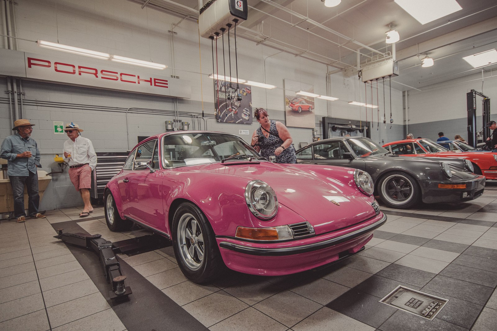 WIP (Women in Porsche) owned 911in the organization's signature color