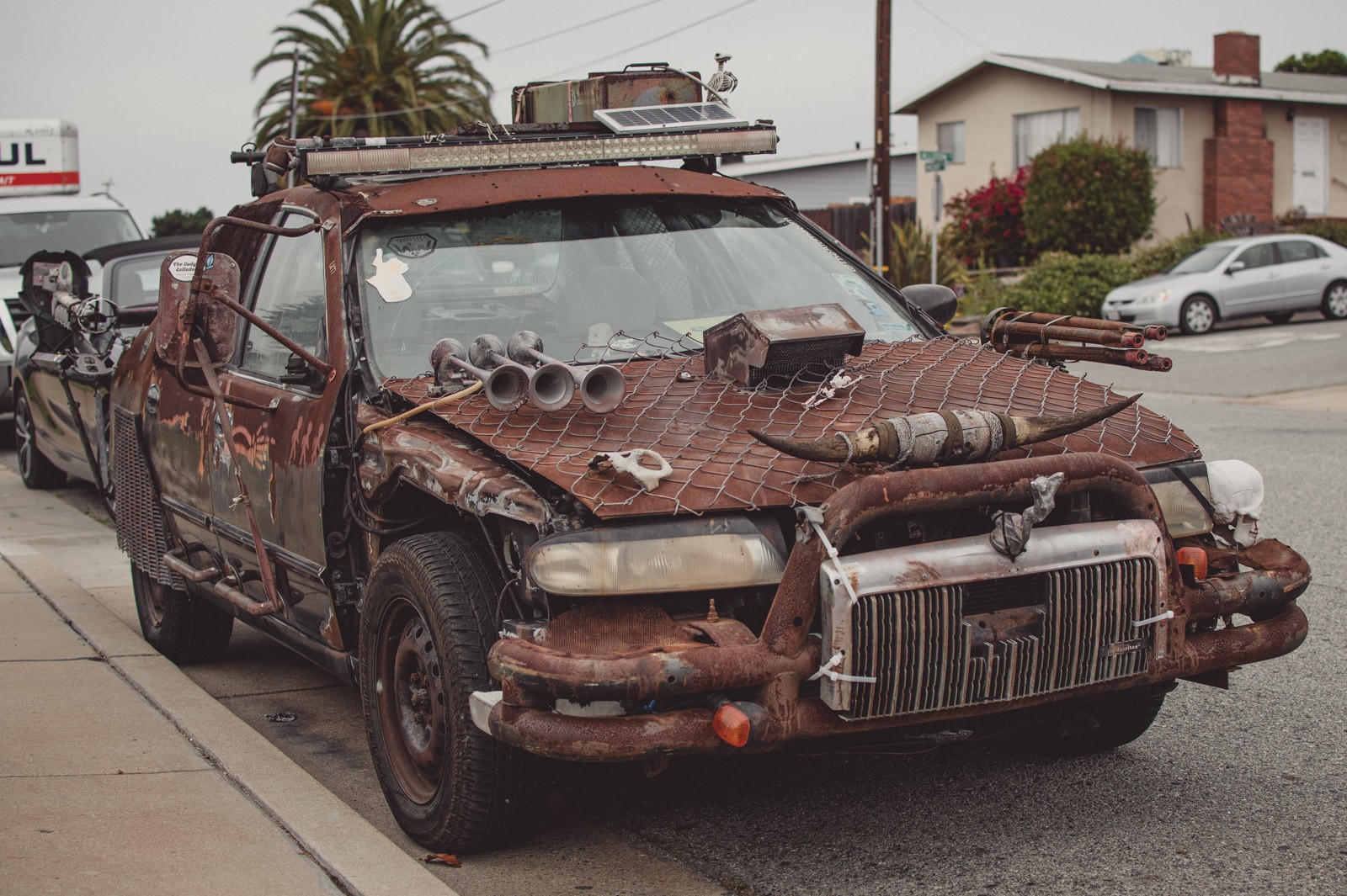 Rusted misfit at the Concours d'Lemons