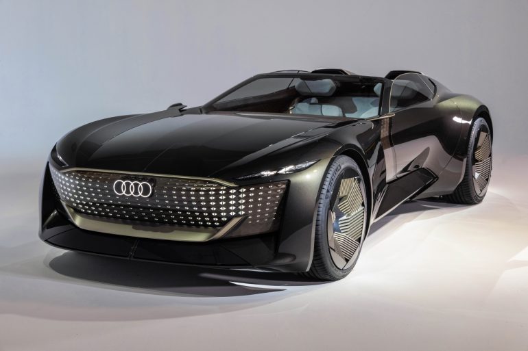 Audi skysphere concept right profile