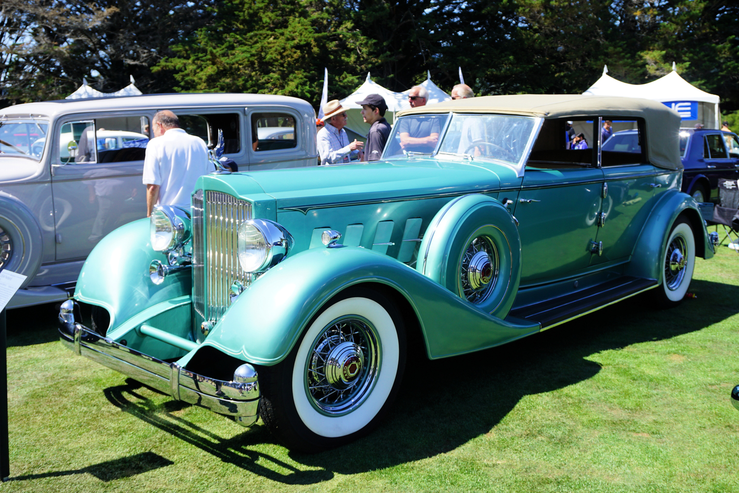 1934 Packard 1108. John & Lorraine Kilkenny