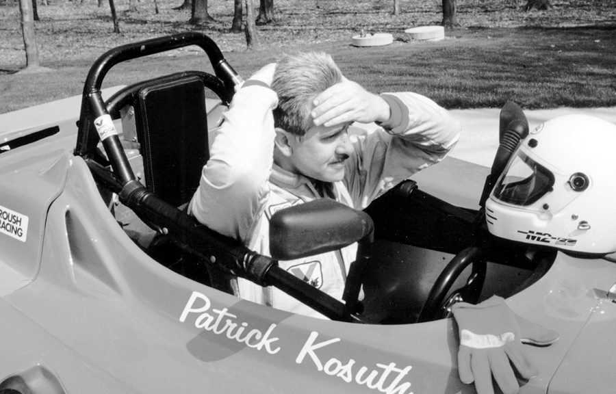 Frontal/Occipital Hold performed by the driver prior to a race.