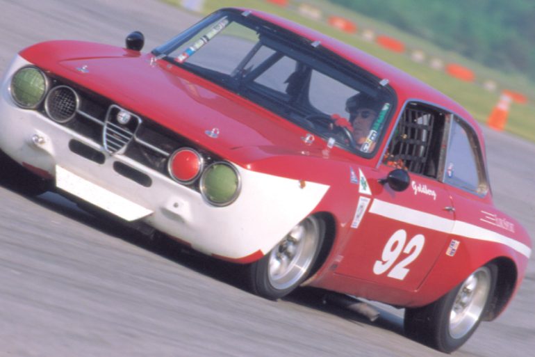 The 1971 Alfa Romeo GTV of Michael Goldberg.Photo: Walt & Louiseann Pietrowicz