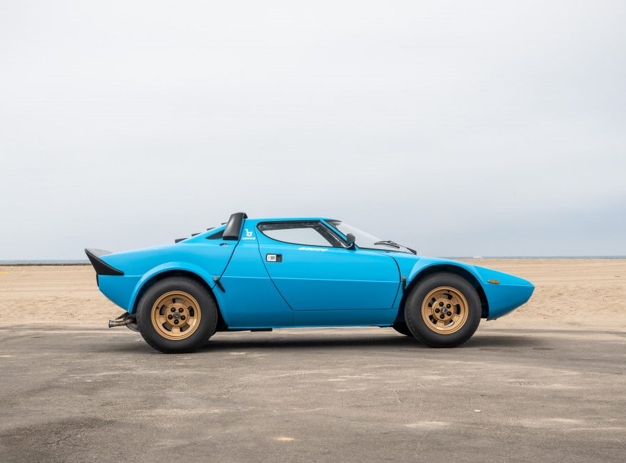 1975 Lancia Stratos HF Stradale, the name inspiration for Stratas Auctions.