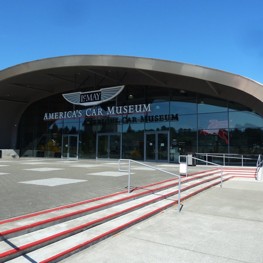Front outside view of America's Car Museum