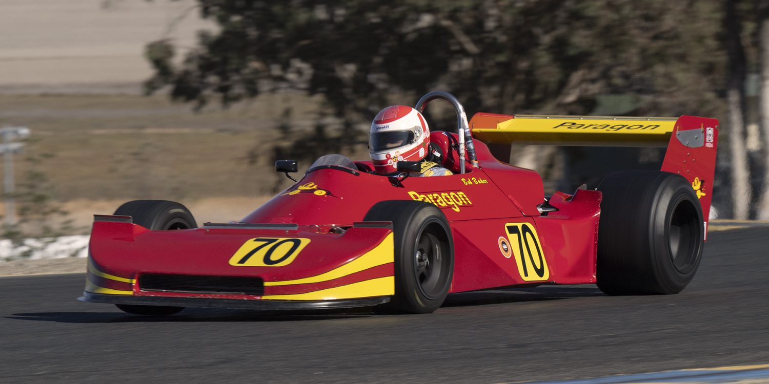 Danny Baker in his Ralt RT1 Formula Atlantic. Dennis Gray