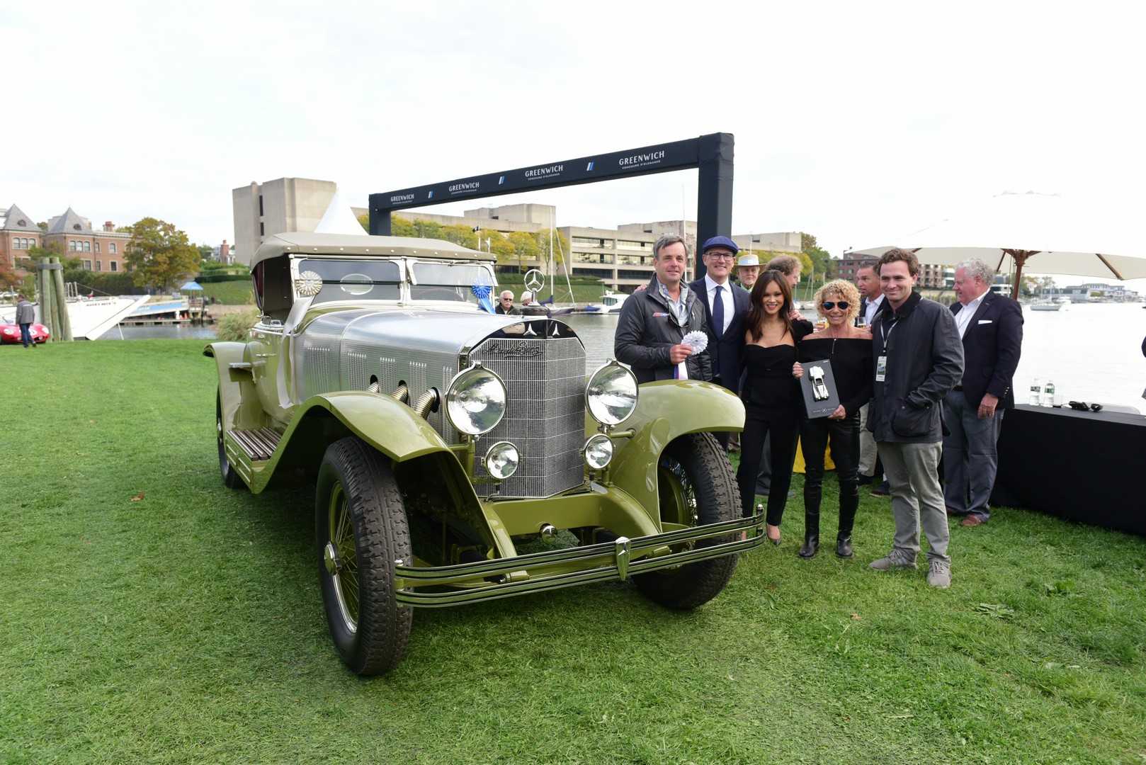 Best in Show- 1928 Mercedes K, Michael & Joannie Rich. McKeel and Soon Hagerty