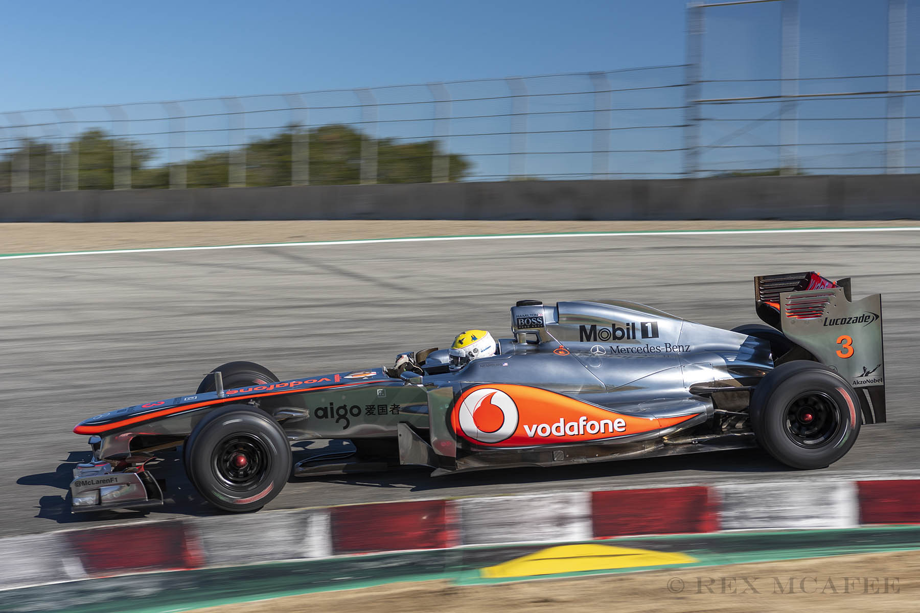 Charles Nearburg enjoys a few laps in his McLaren F1 car..  Photo © Rex McAfee Rex McAfee rexmcafee@gmail.com