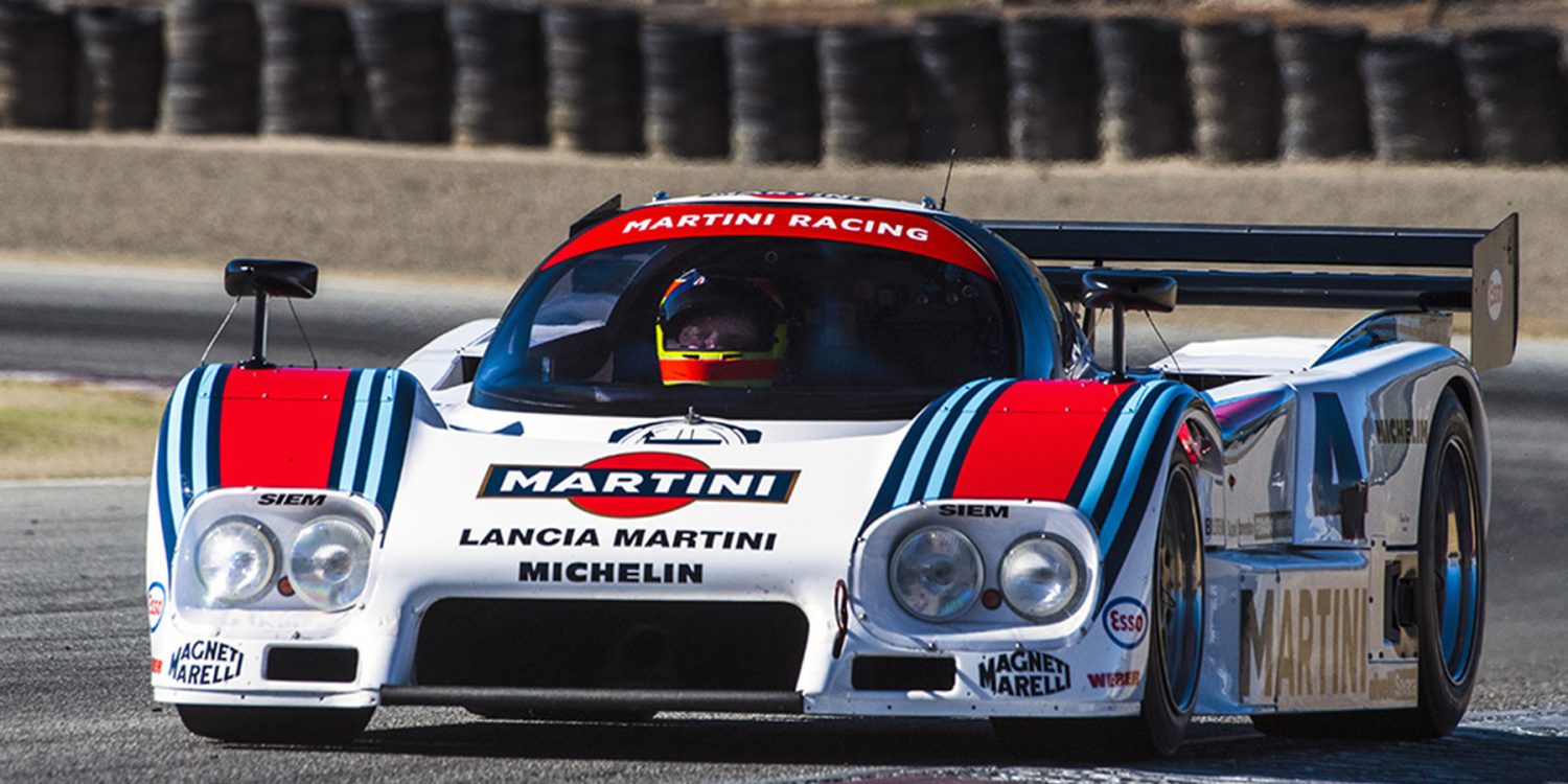 Lancia LC2 driven by Zak Brown - Copyright Bill Wagenblatt