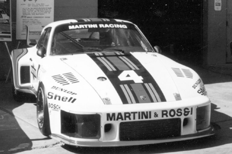 Porsche 935 makes its debut at Mugello, Italy  (1976).