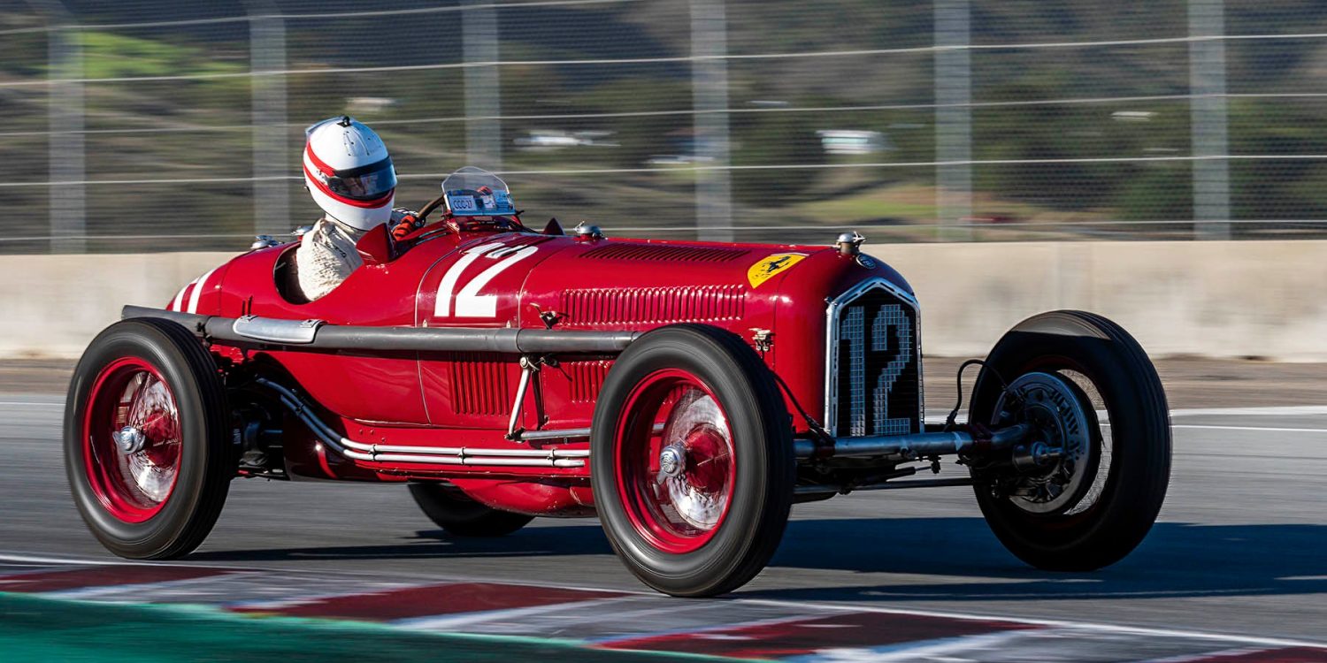 Erickson Shirley, Group 1, 1934 Alfa Romeo Tipo B (P3) .  Photo © Rex McAfee REX MCAFEE rexmcafee@gmail.com