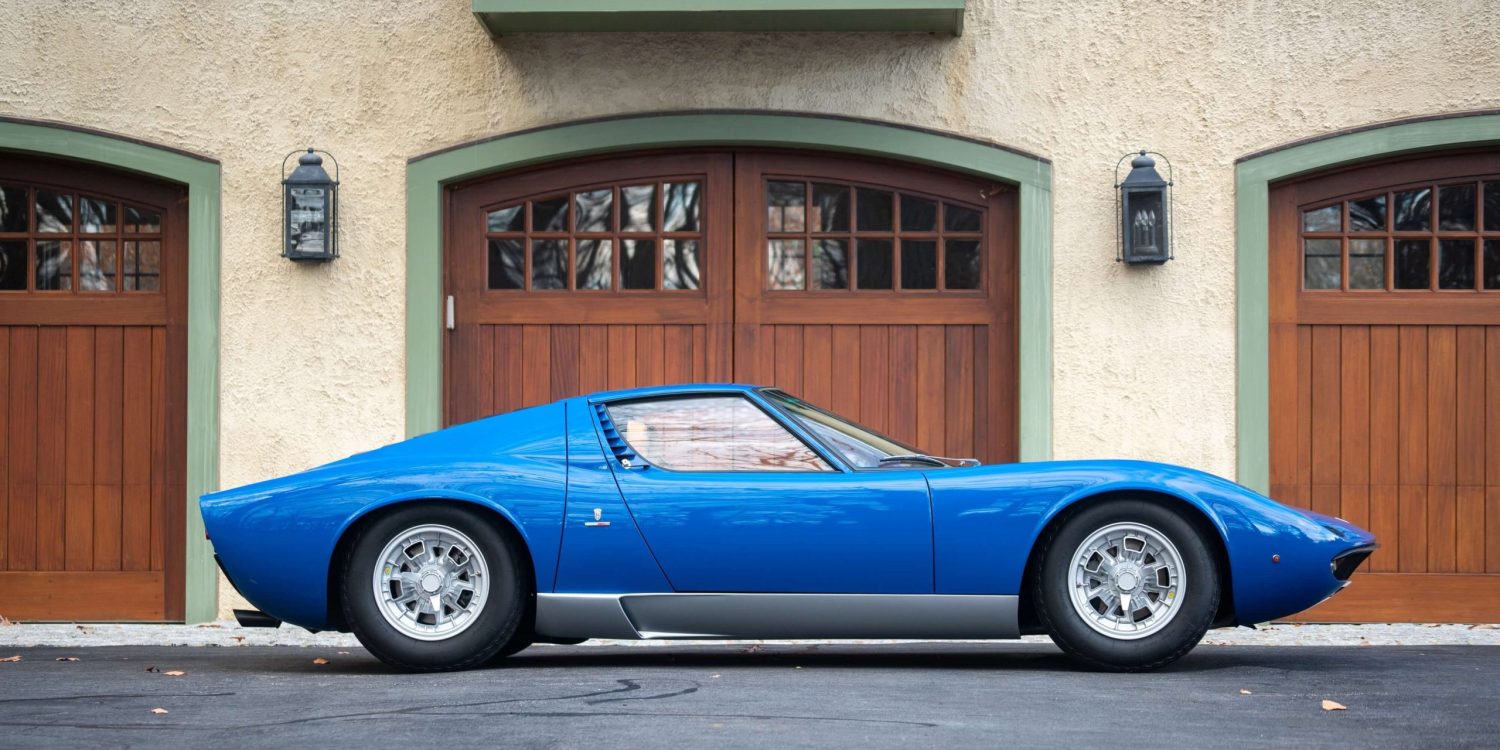 1967 Lamborghini Miura P400 sold by Sackey & Co.