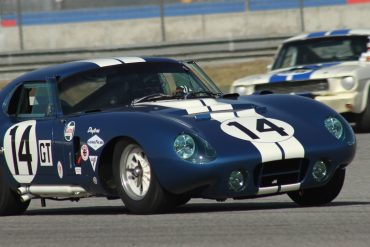# 14 - 1964 Cobra Daytona - Jim Bouzaglou; # 98B - 1966 Shelby GT350 - Marc A. Petein Craig R. Edwards