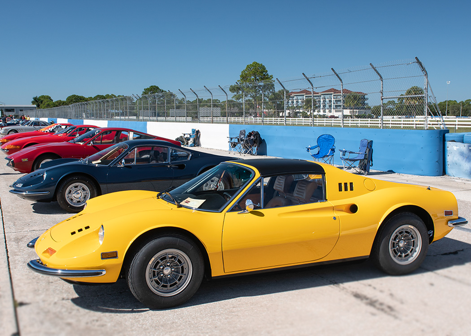 1971 Ferrari Dino 246 GTS ser# 077461970 Ferrari Dino 246 GTS ser# 01016 Chuck Andersen